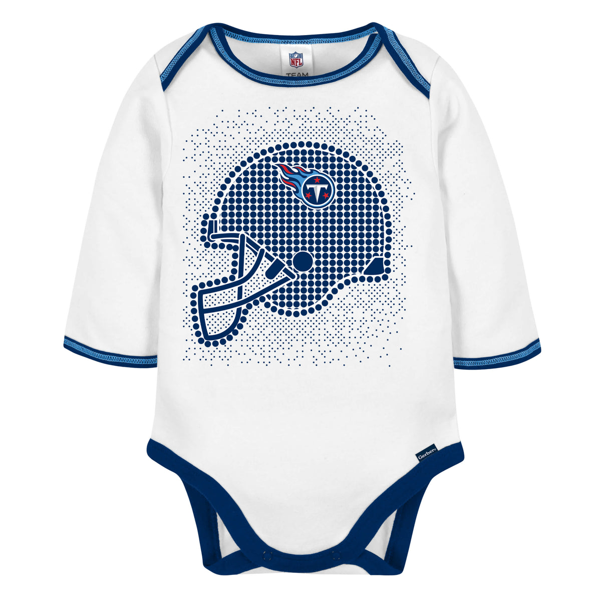3-Piece Baby Boys Titans Bodysuit, Footed Pant, & Cap Set, view 4