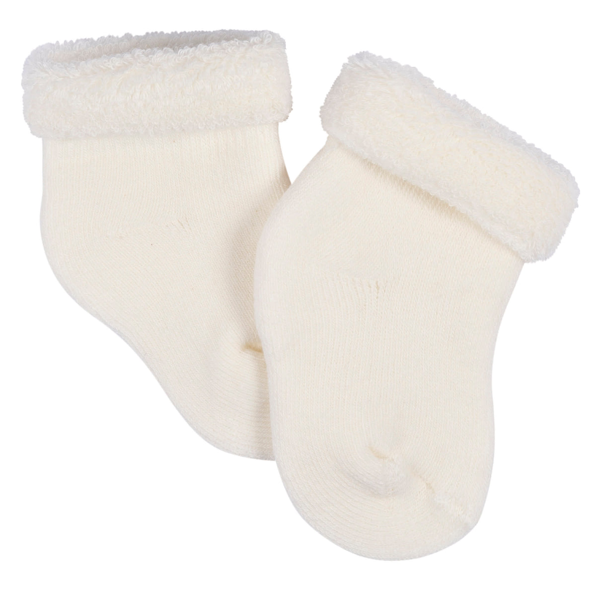 6-Pack Baby Neutral Avo-Cuddle Bootie Socks, view 6