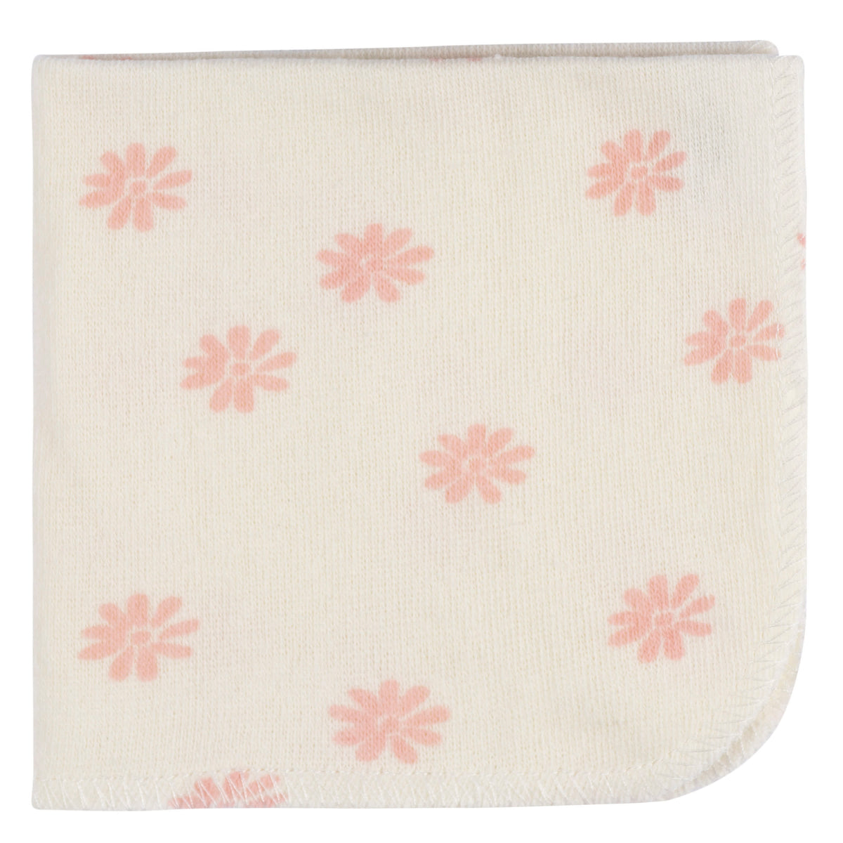 10-Pack Baby Girls Kitty Floral Washcloths, view 5