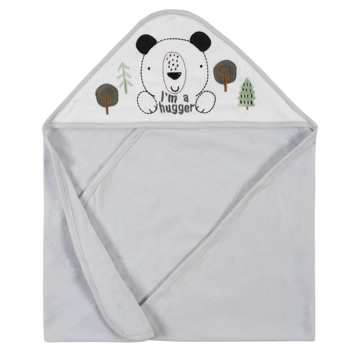 12-Piece Baby Neutral Bear Hooded Towels & Washcloths Set, view 2
