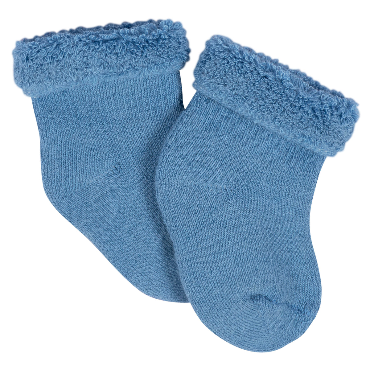 12-Pack Baby Boys Space Explorer Terry Wiggle Proof Socks, view 10
