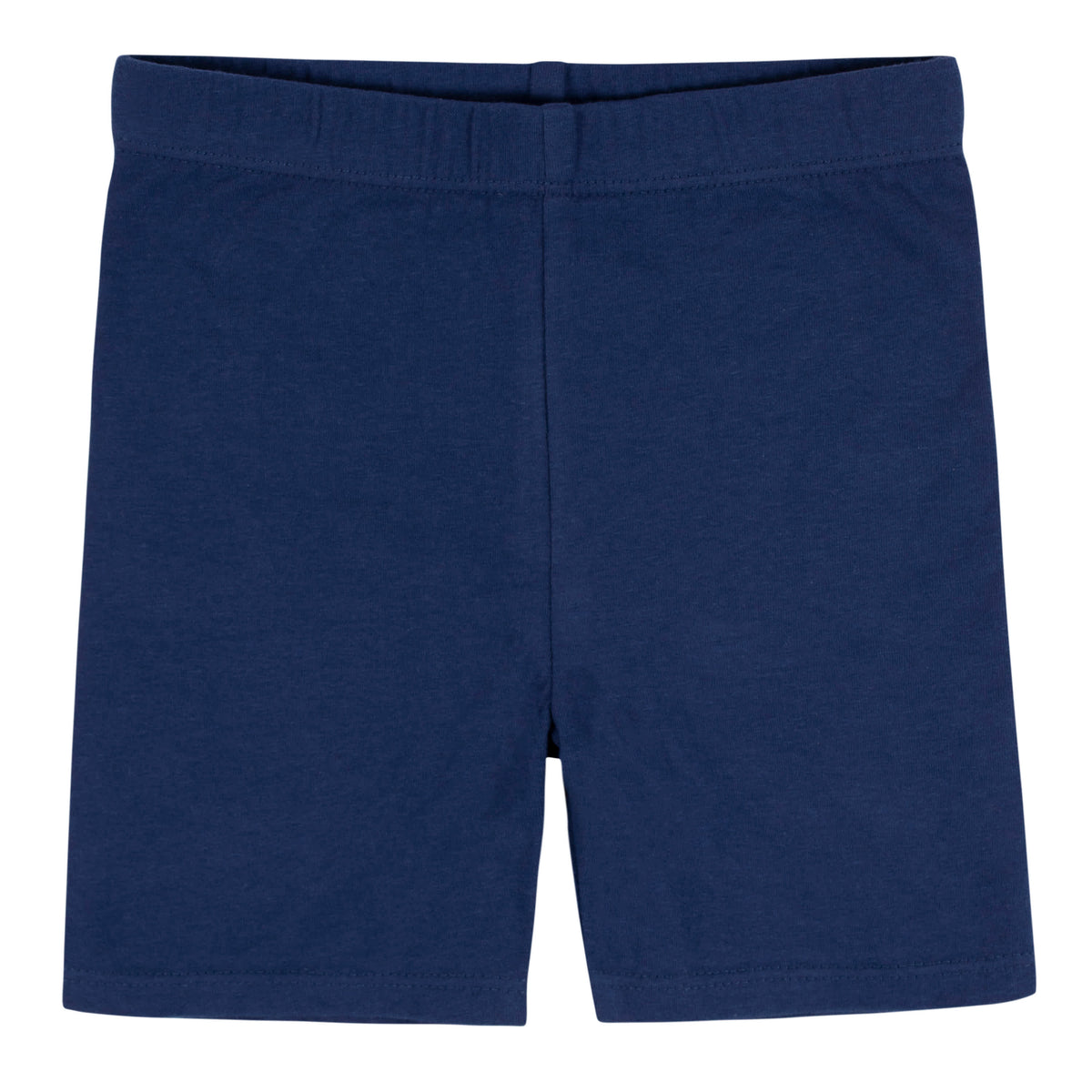 2-Pack Infant & Toddler Girls Blue Pull-On Bike Shorts, view 4