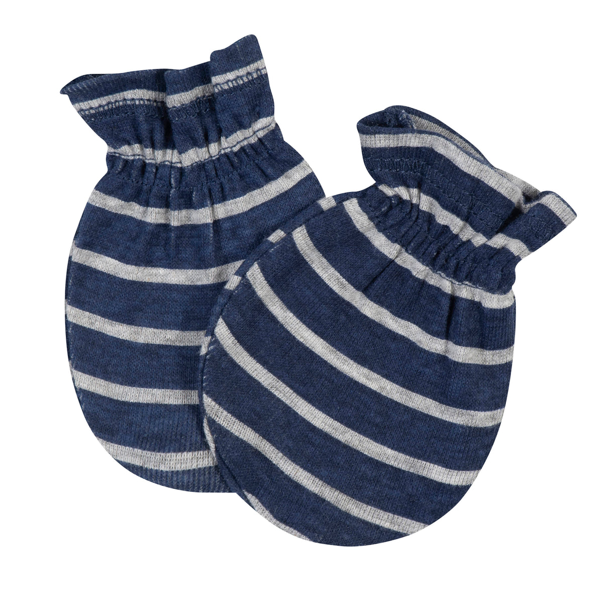 3-Pack Baby Boys Dino No Scratch Mittens, view 4