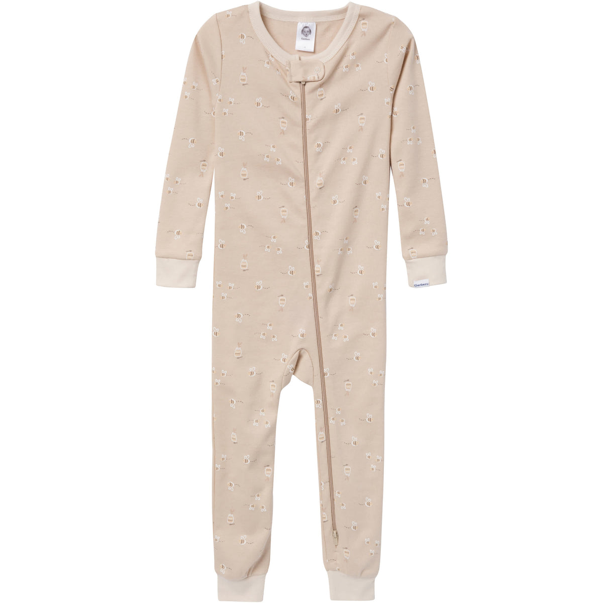3-Pack Baby & Toddler Neutral Bear Snug-Fitting Footless Pajamas, view 2