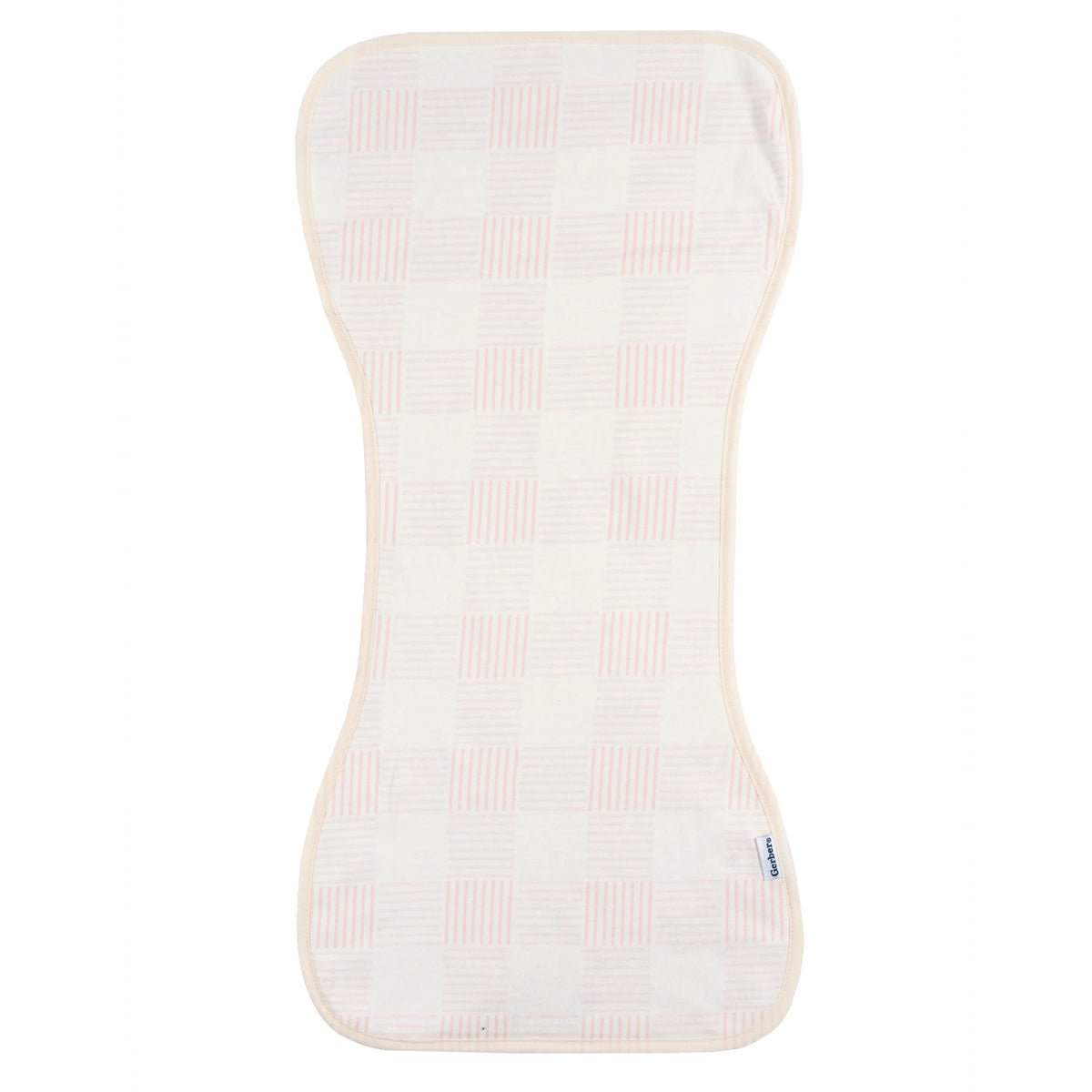 5-Pack Baby Girls Pink Burpcloth, view 6