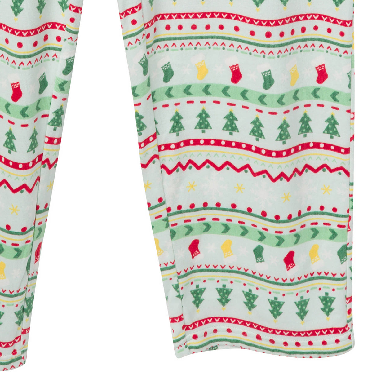 2-Piece Men's Oh What Fun FairIsle Holiday Family Pajamas, view 7