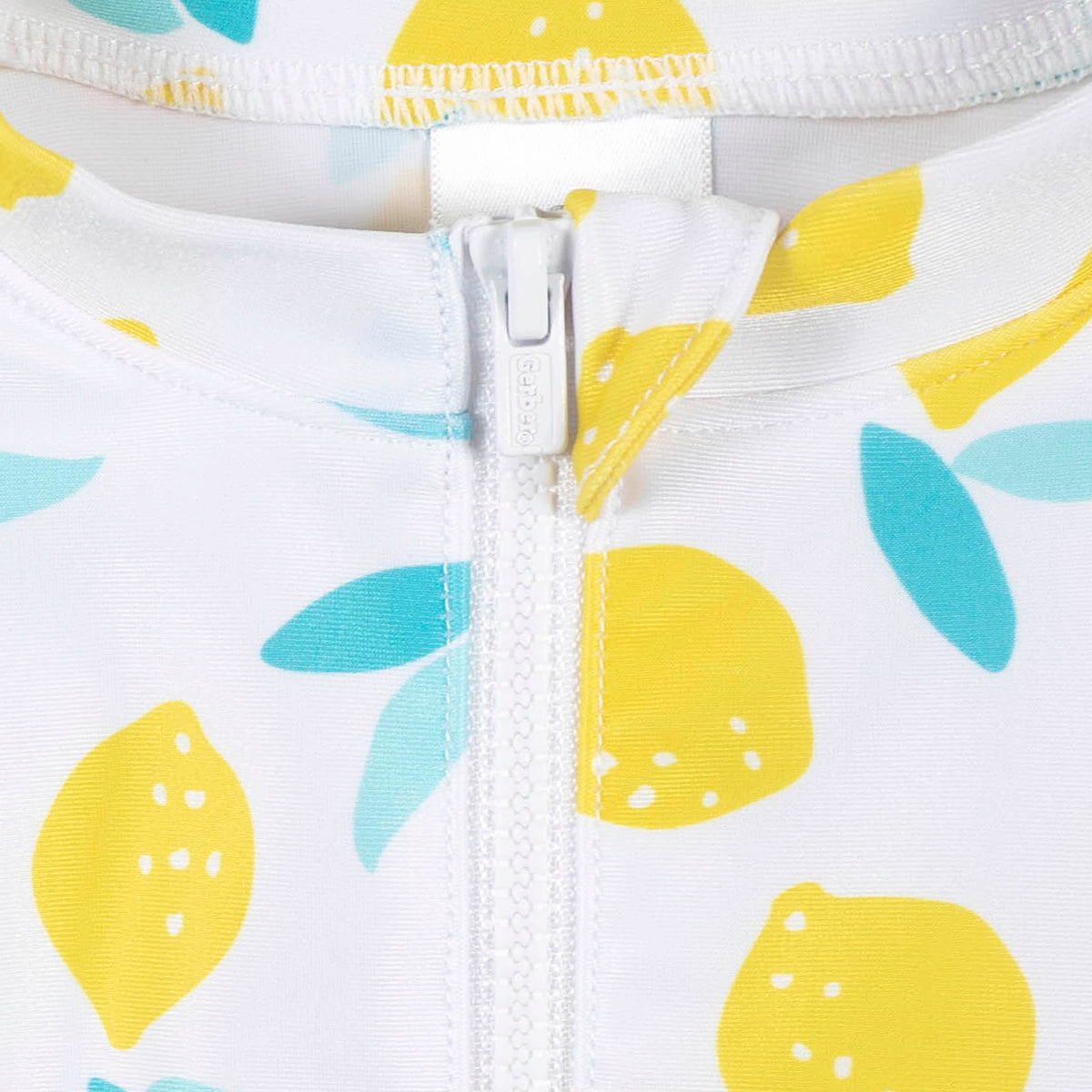 Baby & Toddler Girls Lemon Squeeze Rash Guard, view 4
