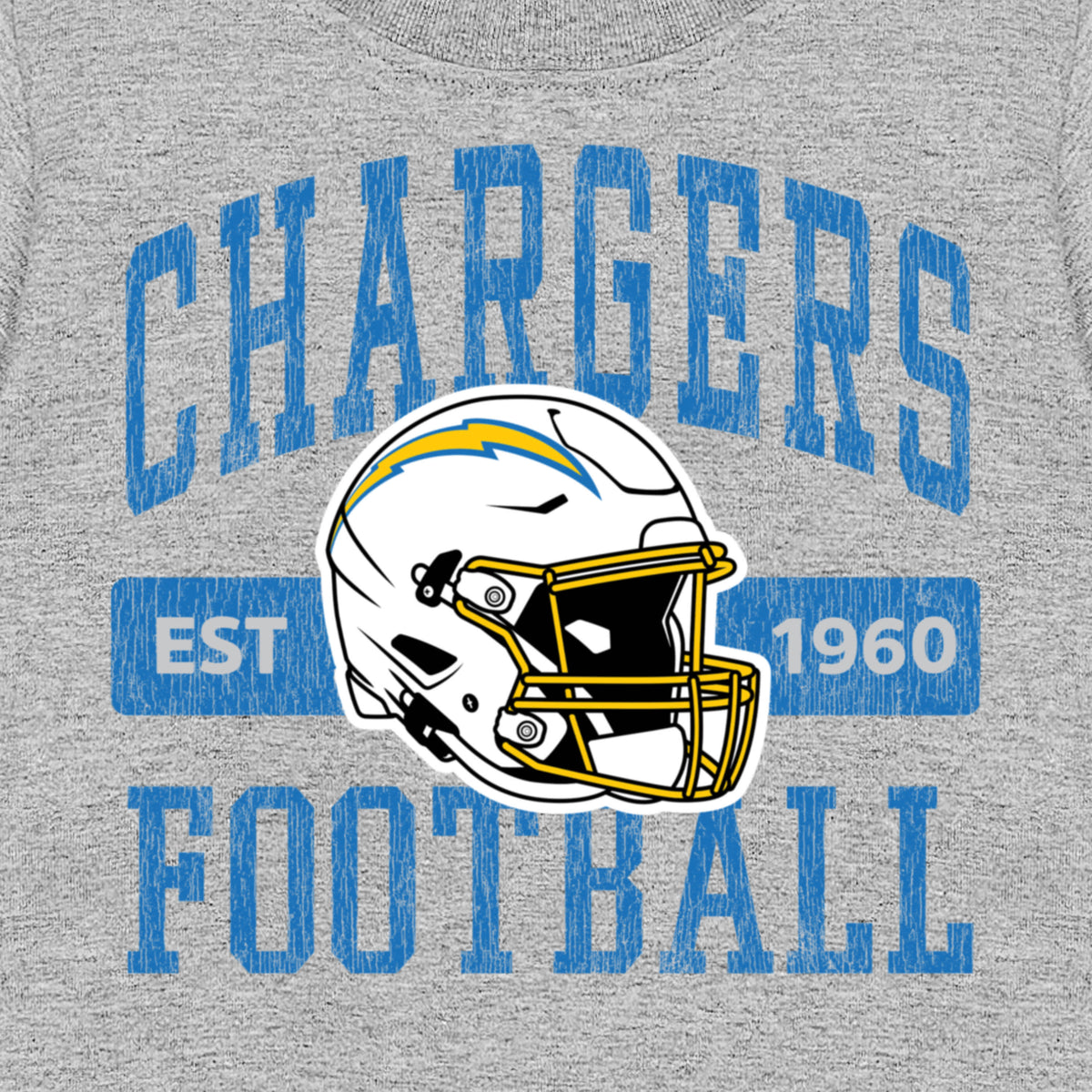 Infant & Toddler Boys Chargers Short Sleeve Tee Shirt, view 3