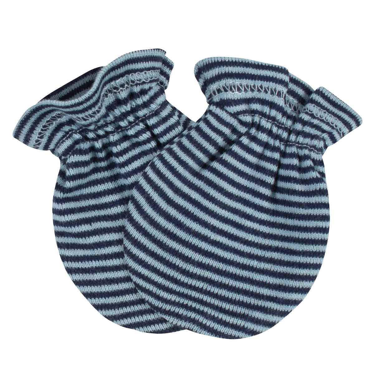 3-Pack Baby Boys Fox No Scratch Mittens, view 3