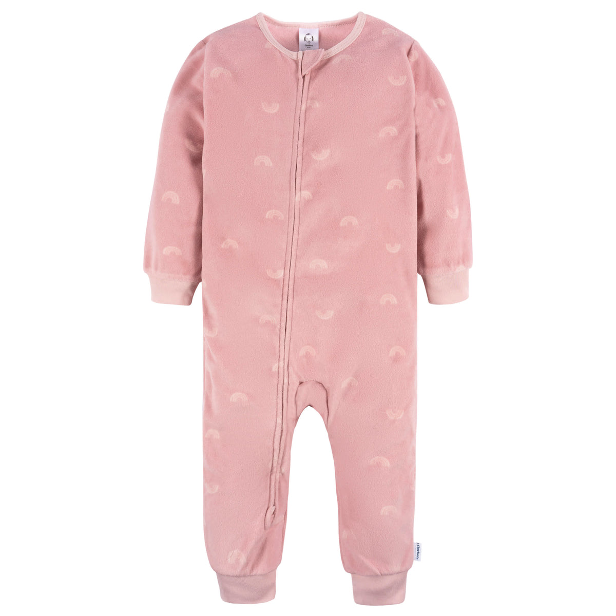 3-Pack Infant & Toddler Girls Multi Floral Footless Fleece Pajamas, view 4