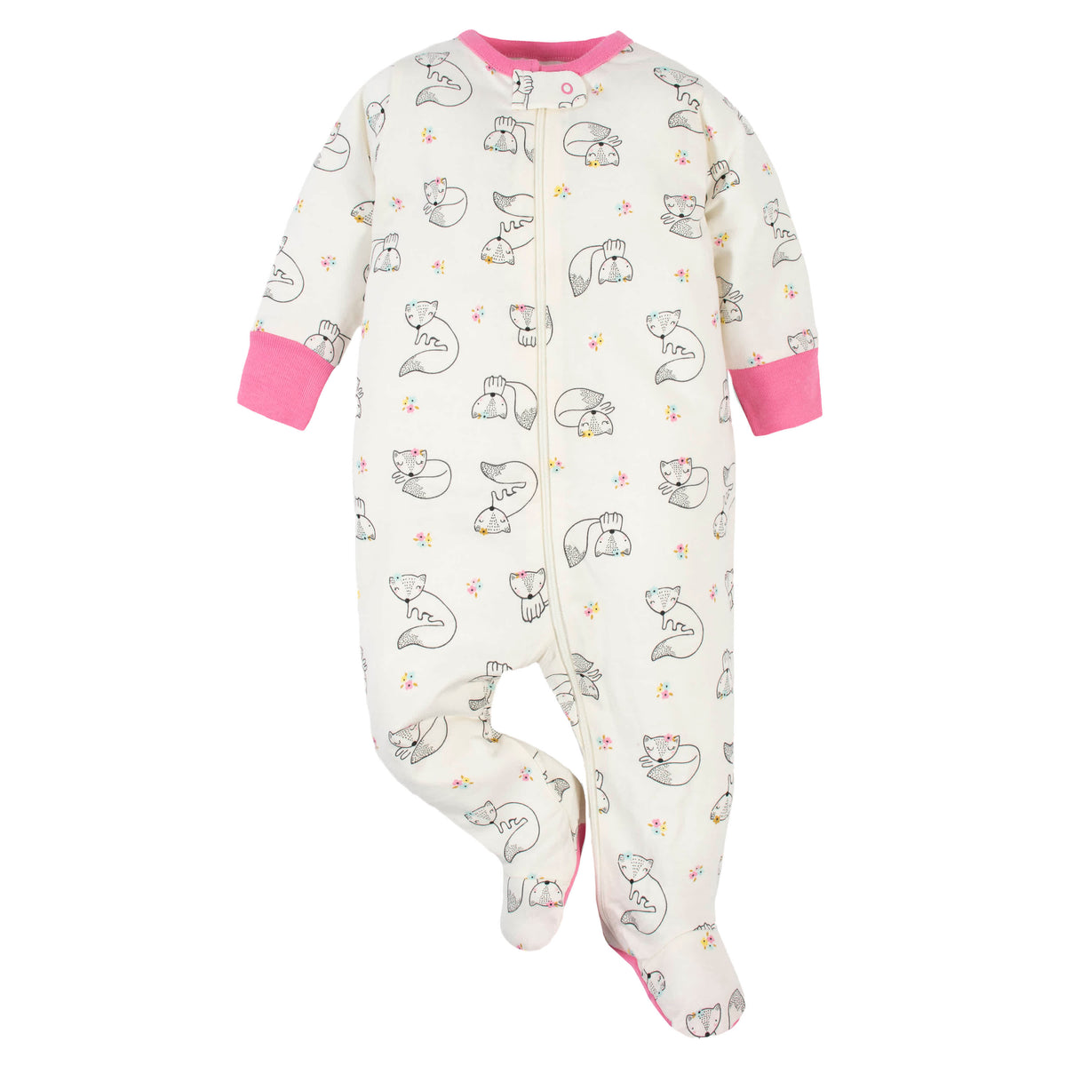 3-Pack Baby Girls Fox Sleep 'N Plays, view 3