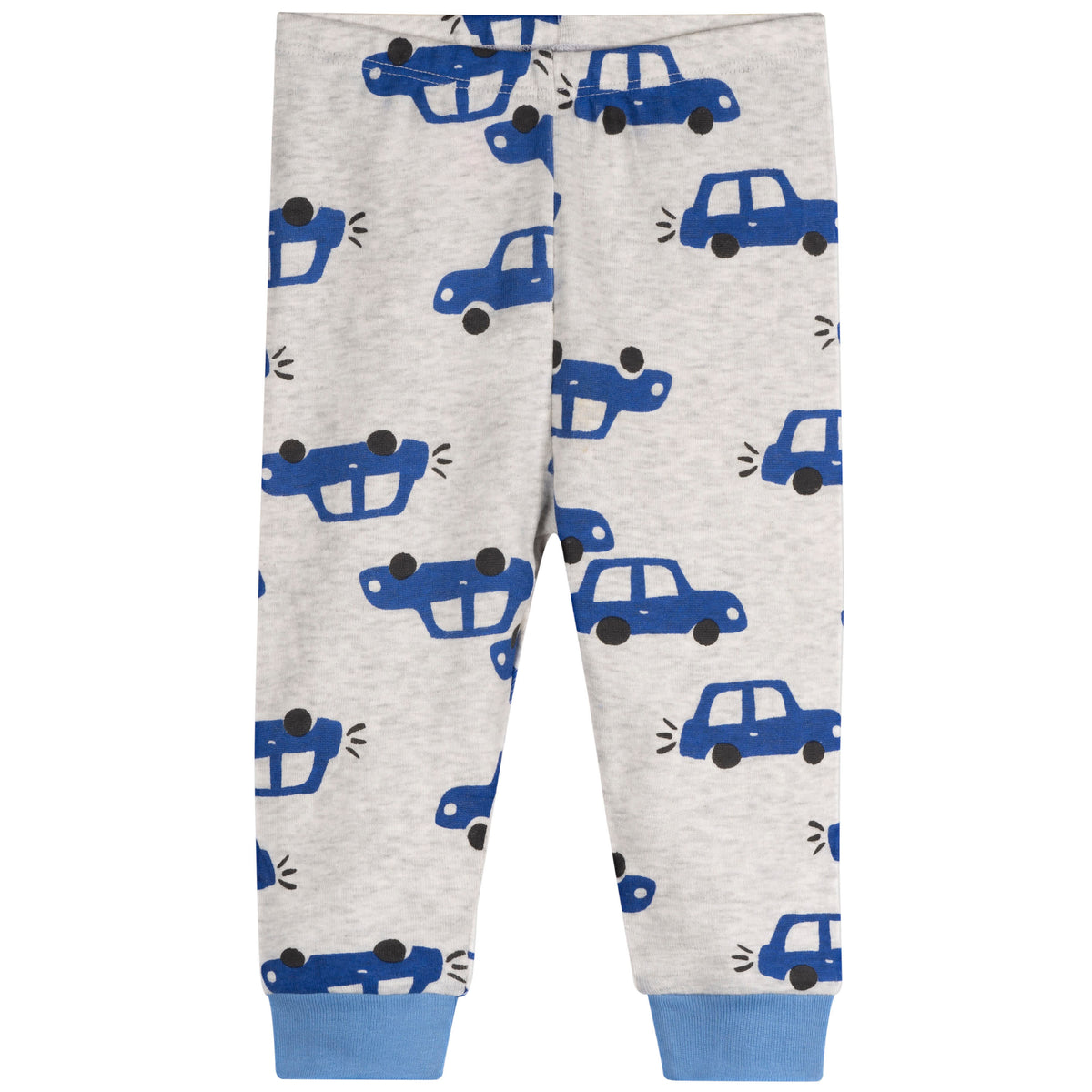 4-Piece Baby Boys Cars Pajamas Sets, view 5