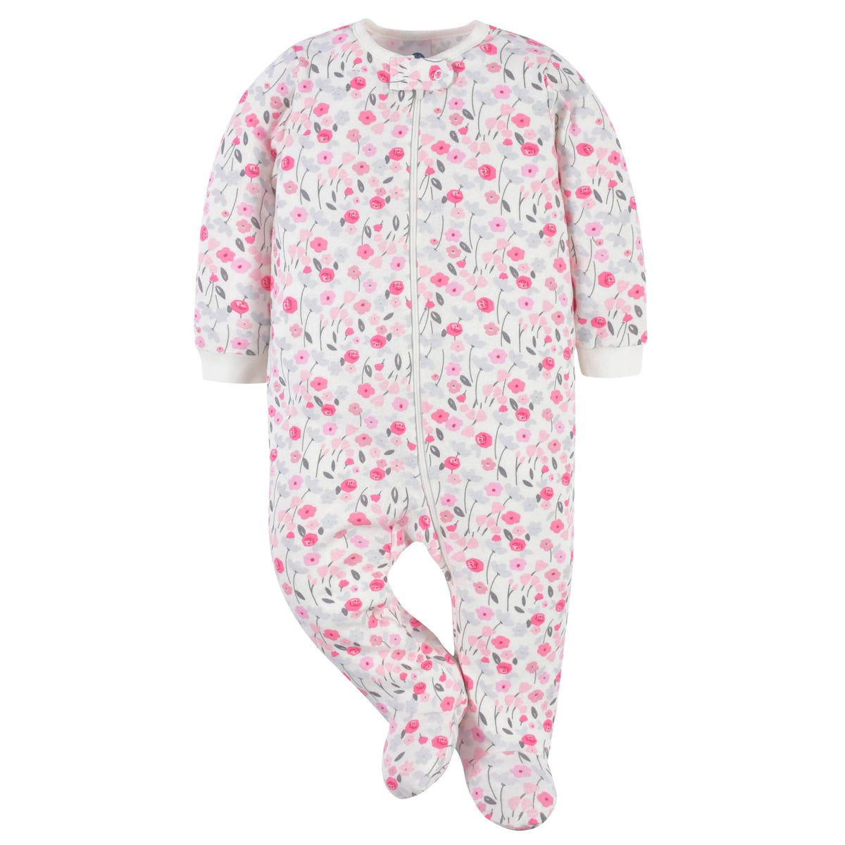 2-Pack Baby Girls Rose Floral Sleep 'N Plays, view 3