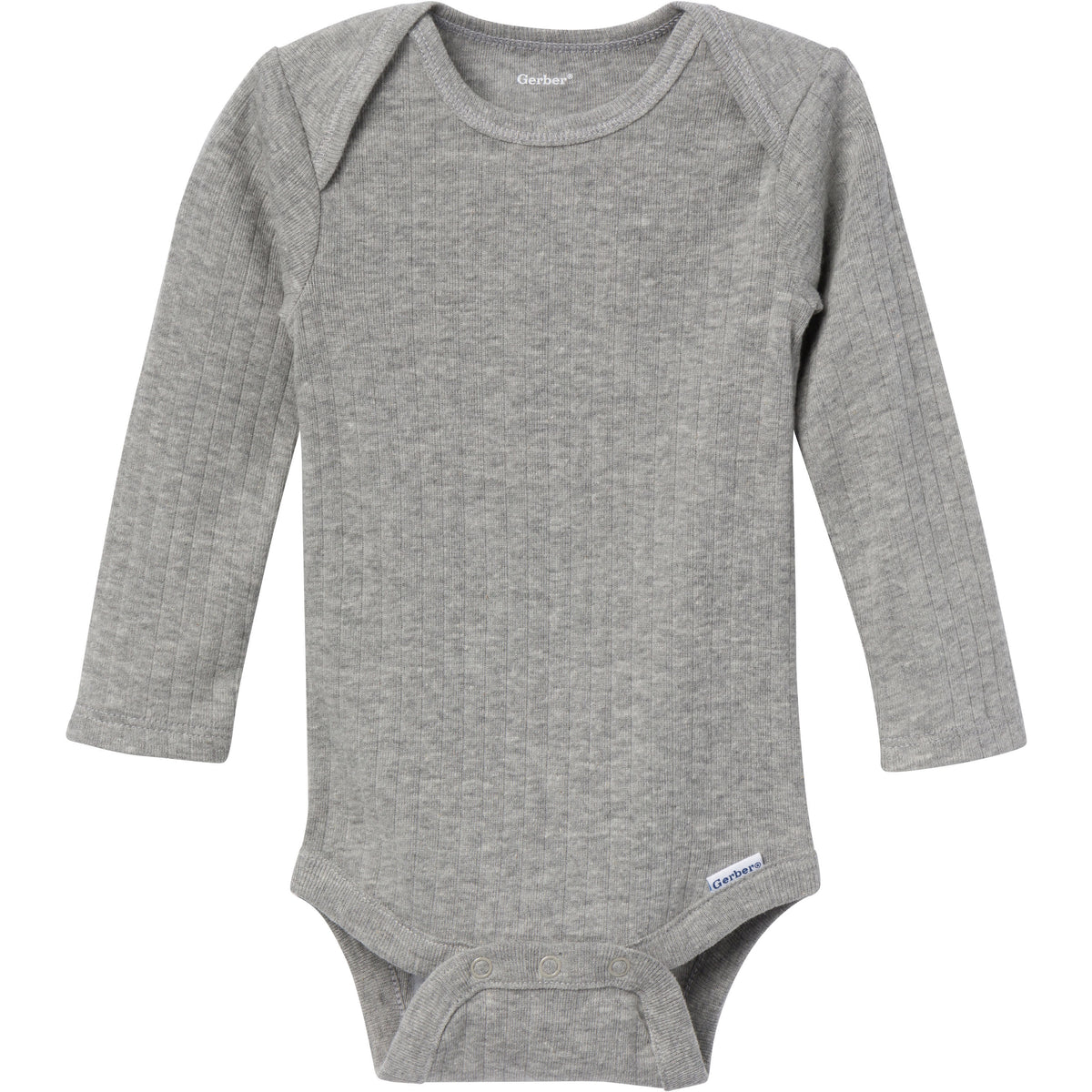 6-Pack Baby Neutral Tan Little Apples Onesies Bodysuits, view 3