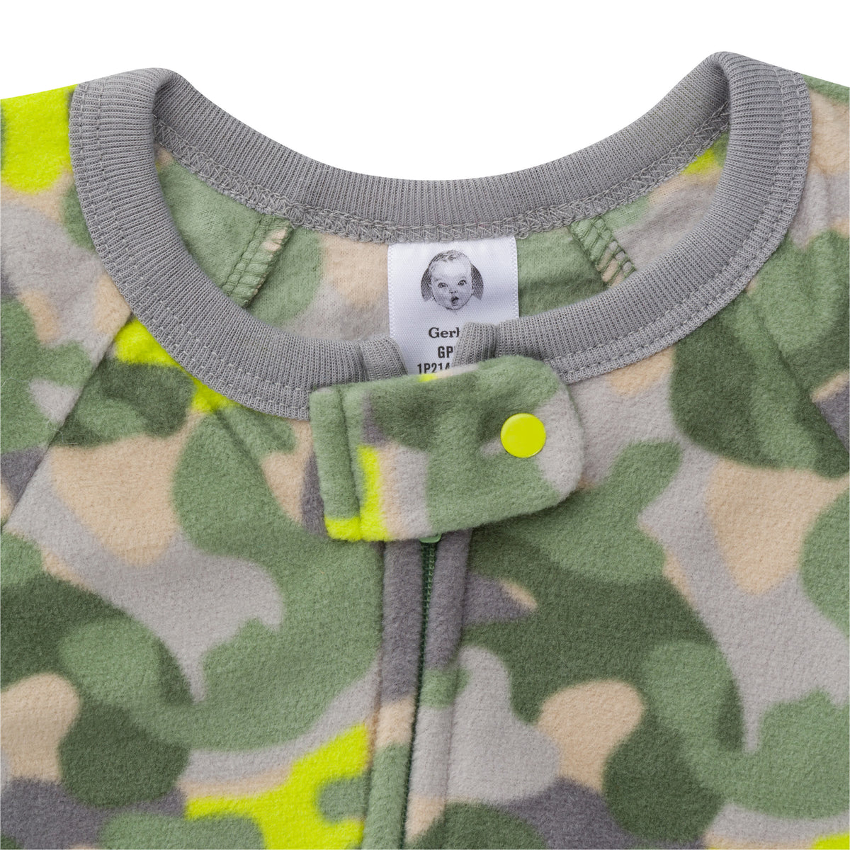 2-Pack Baby & Toddler Boys Camo Fleece Pajamas, view 3