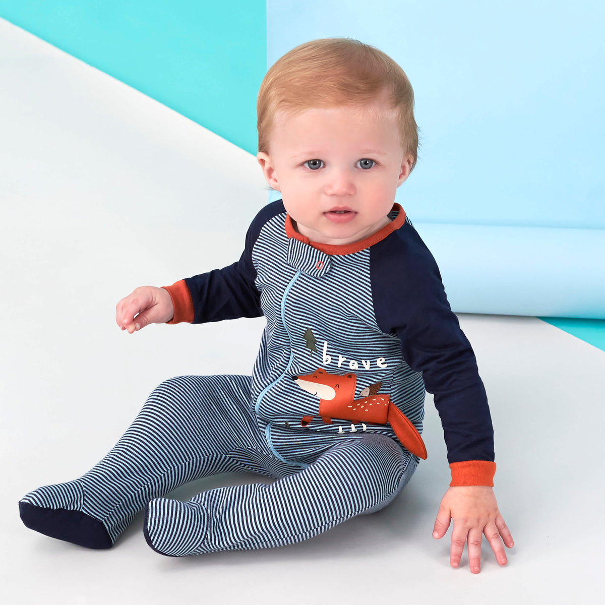 3-Pack Baby Boys Fox Sleep 'N Plays, view 2