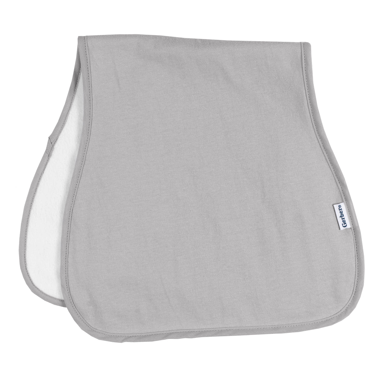 5-Pack Baby Neutral Tan Grey Burpcloth, view 7