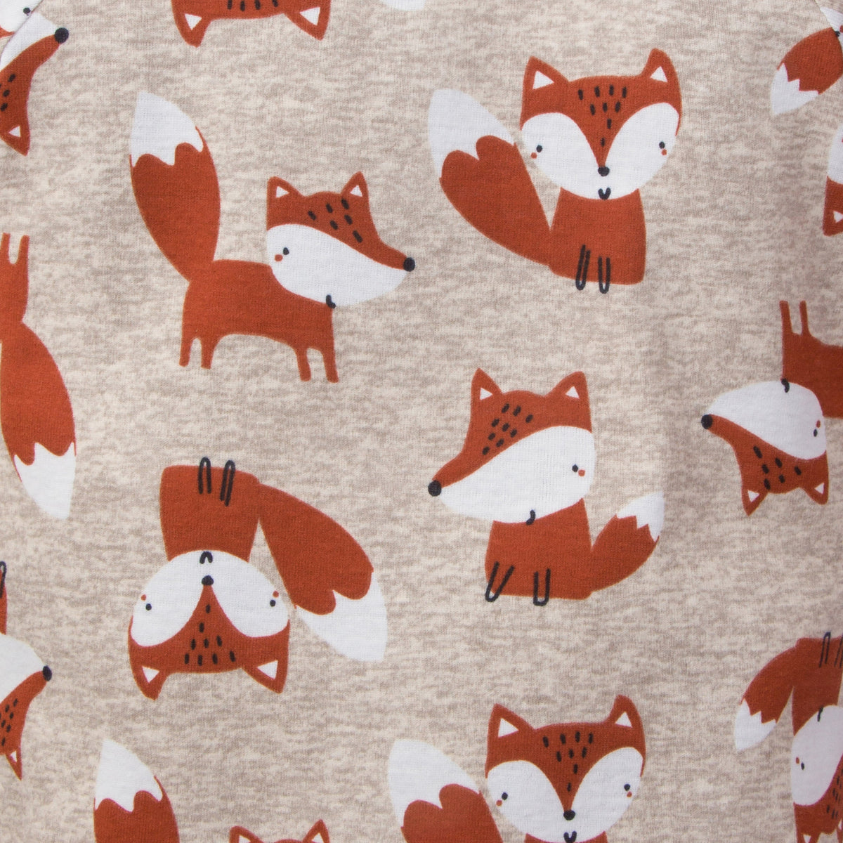 4-Piece Boys Fox Snug Fit Cotton Pajamas, view 2