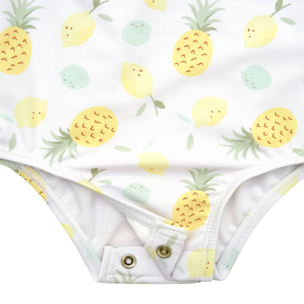 Baby Girls Pineapples Swimsuit, view 6