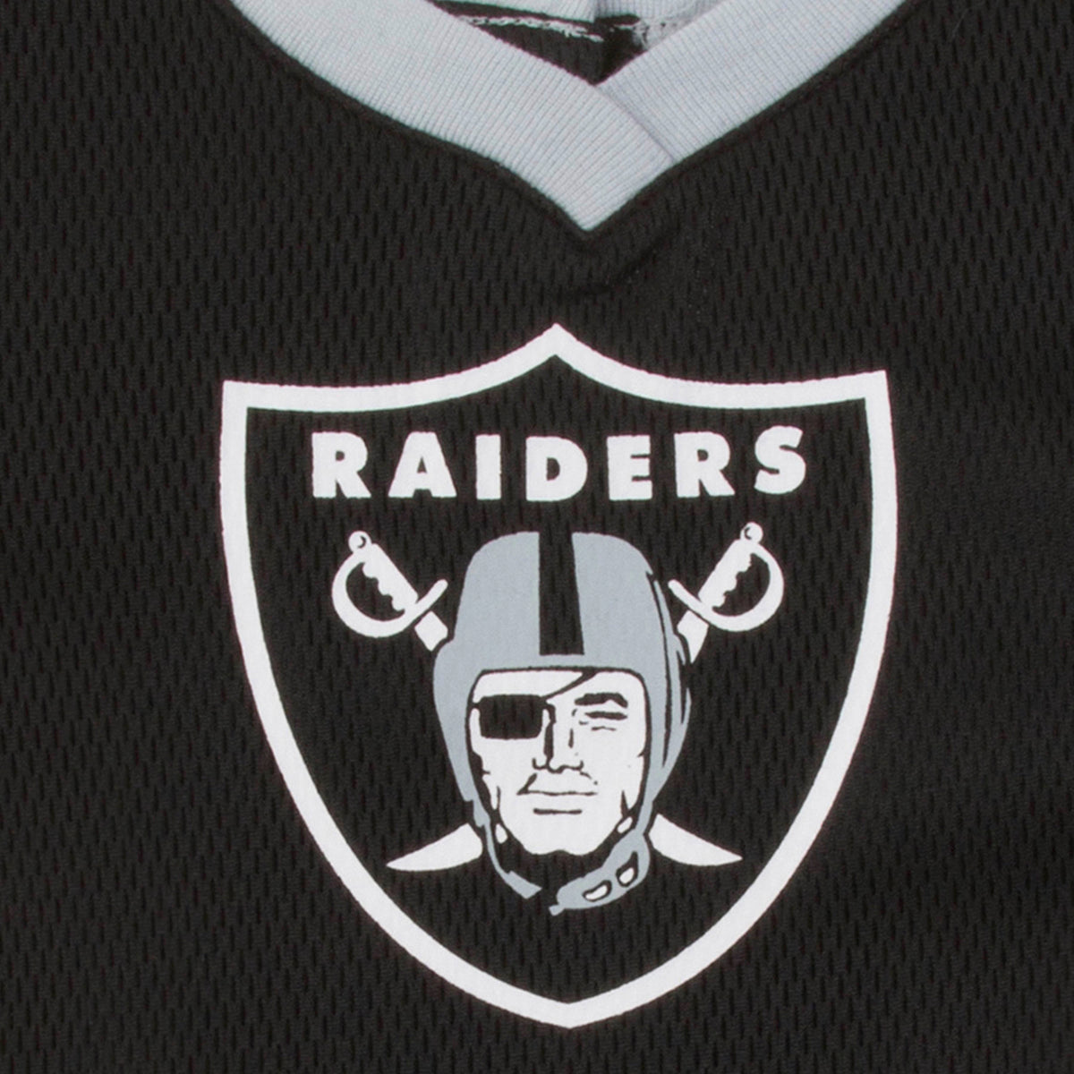 2-Piece Las Vegas Raiders Dress and Diaper Cover Set, view 2
