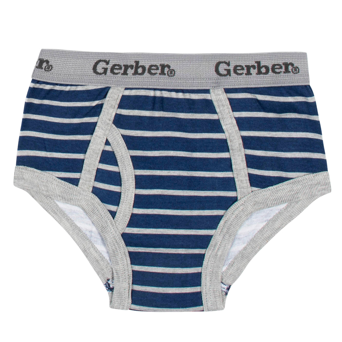 7-Pack Toddler Boys Stripes Briefs, view 2