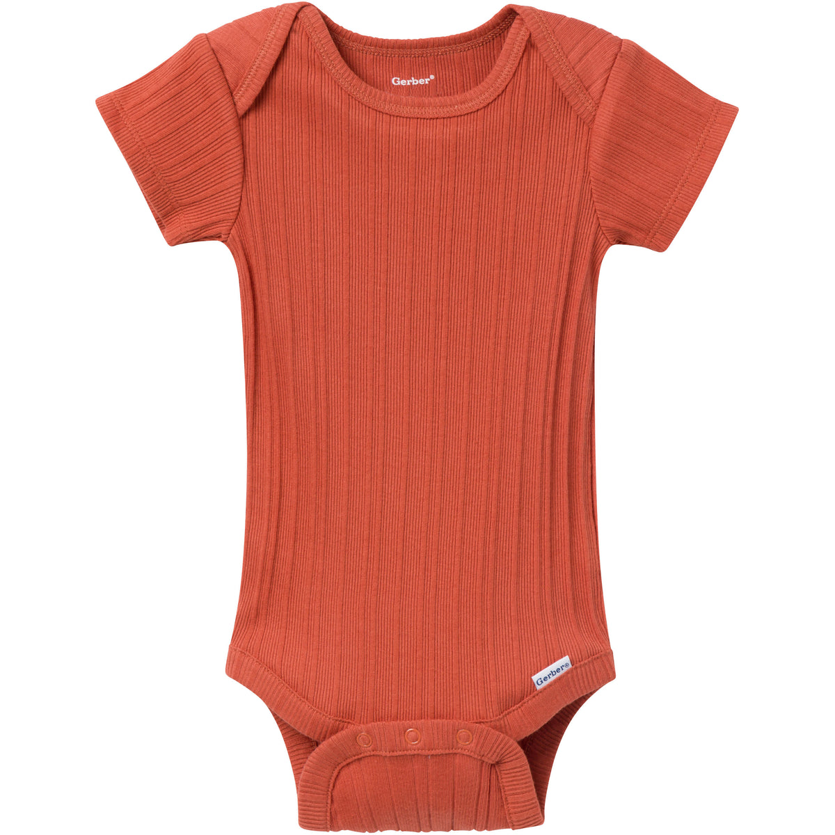 6-Pack Baby Boys Blue Plaid Onesies Bodysuits, view 7