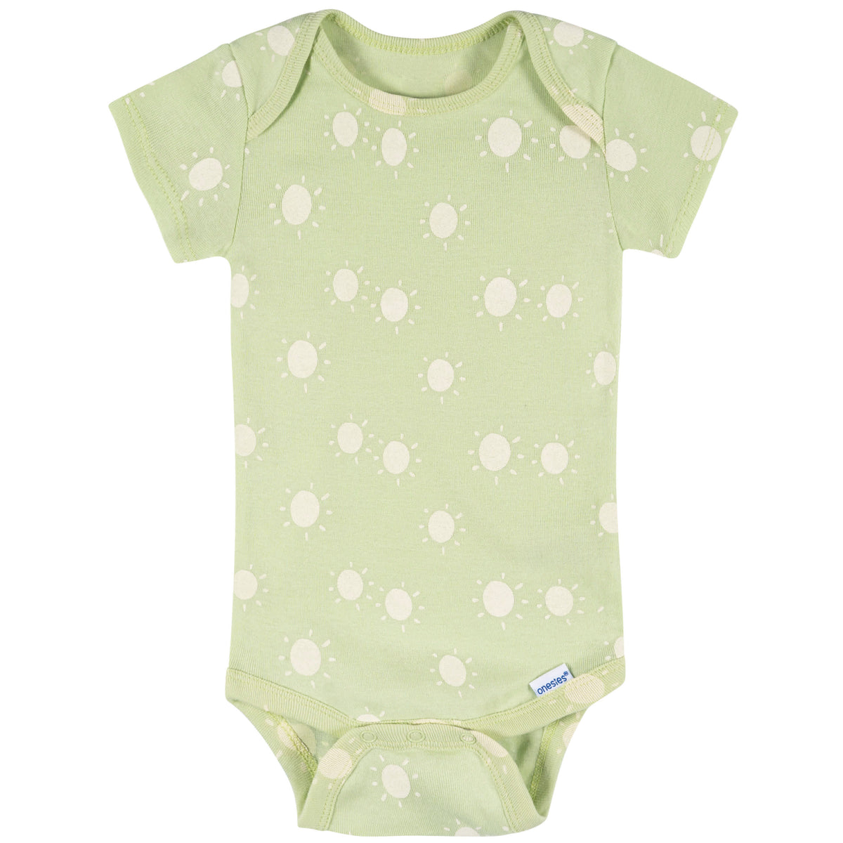 8-Pack Baby Girls Good Days Short Sleeve Onesies Bodysuits, view 4