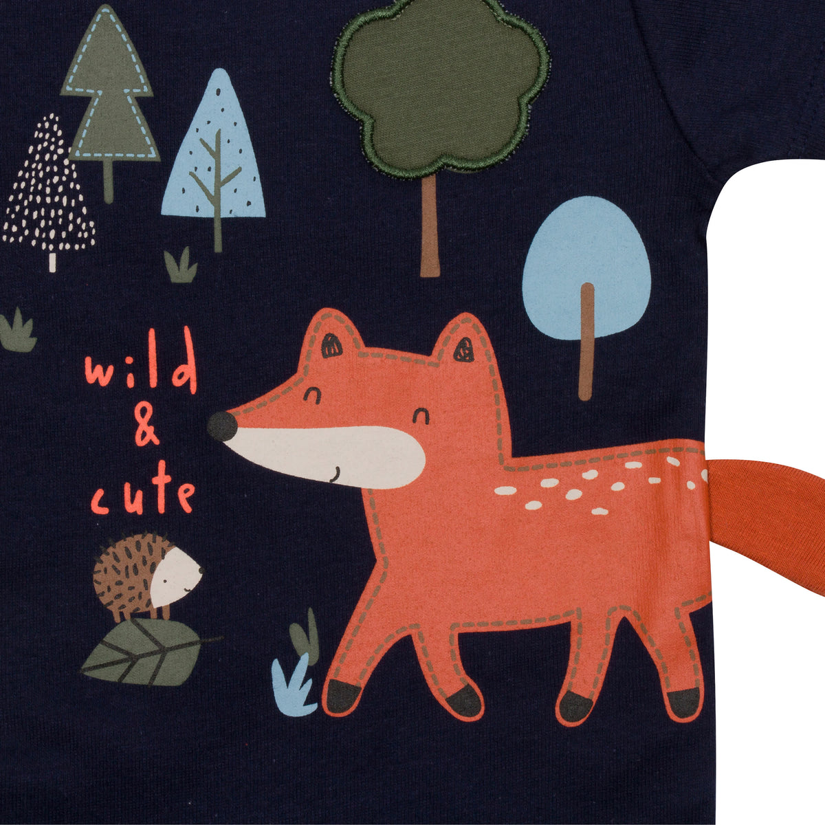 5-Pack Baby Boys Fox Long Sleeve Onesies Bodysuits, view 2
