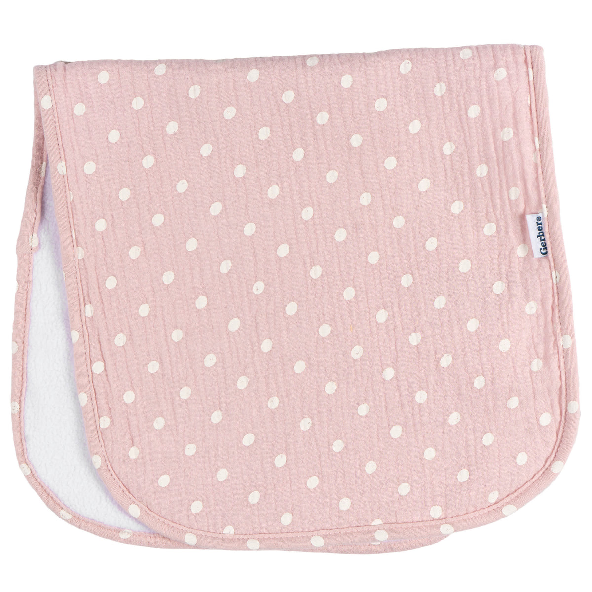 5-Pack Baby Girls Multi Pink Floral Muslin Burpcloth, view 2
