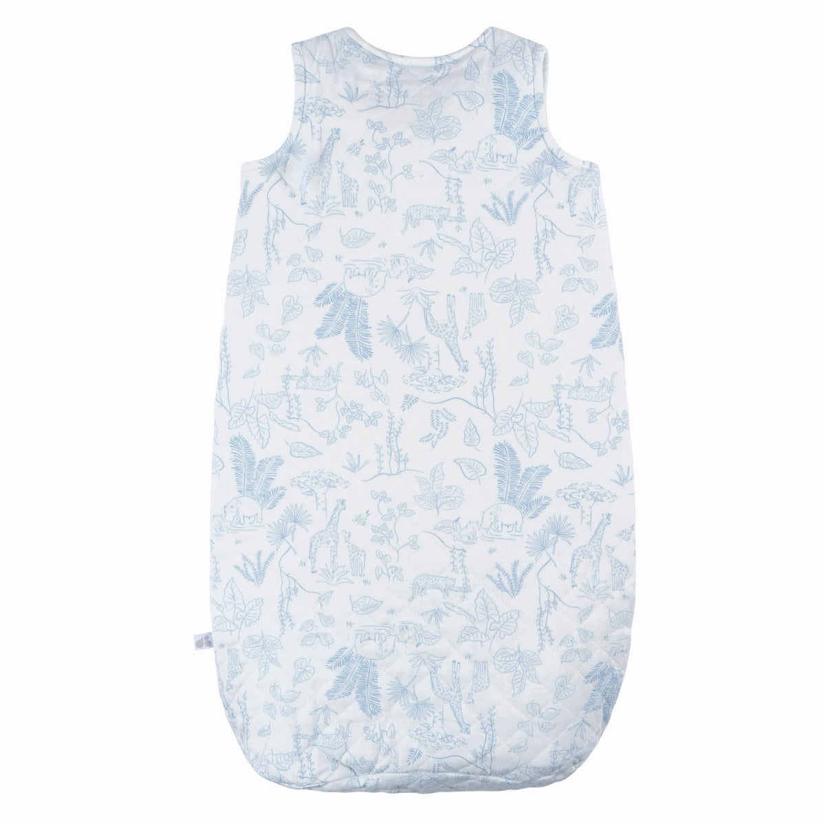 Baby Boys Blue Jungle Wearable Blanket, view 2