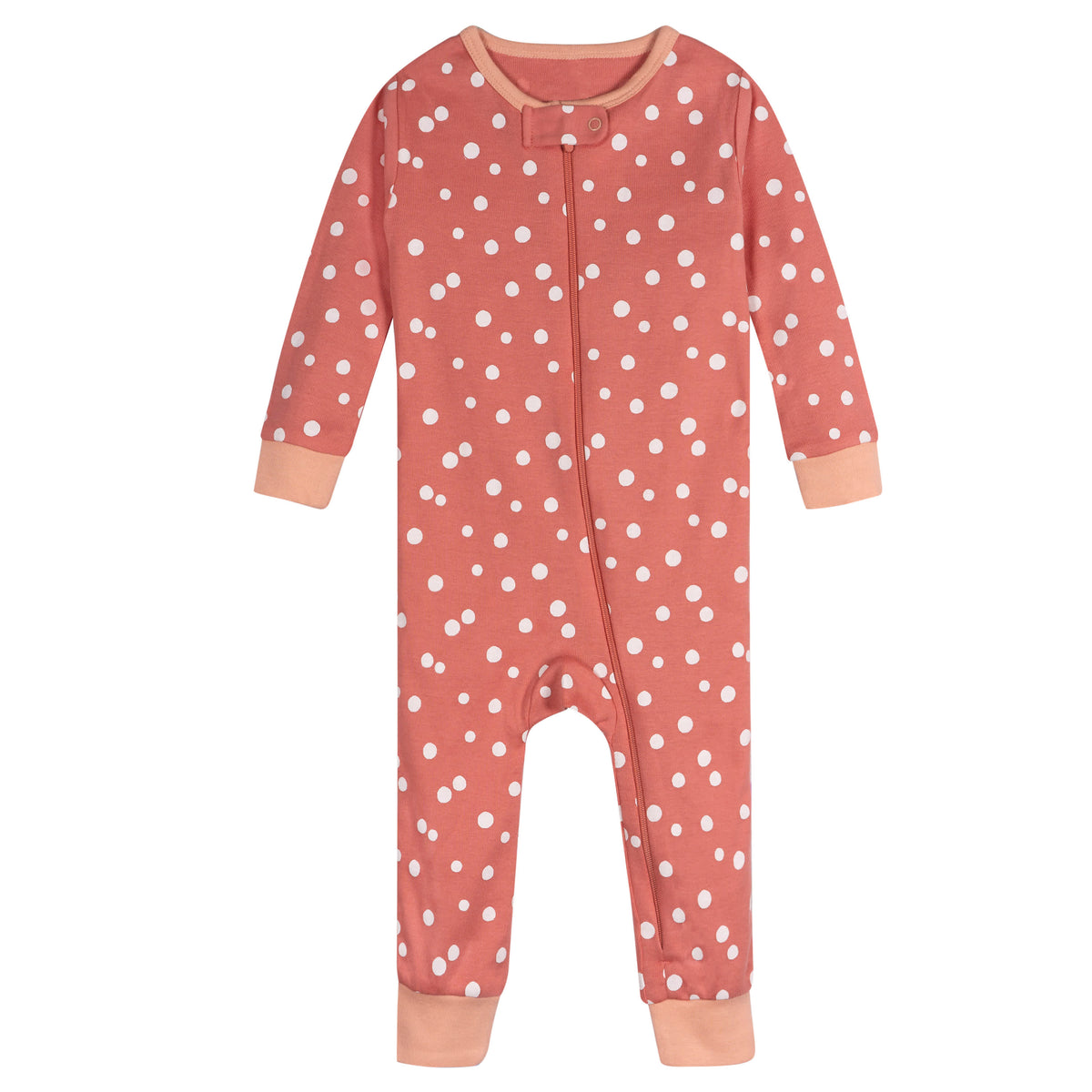 3-Pack Baby Girls Lemons Footless Pajamas, view 4