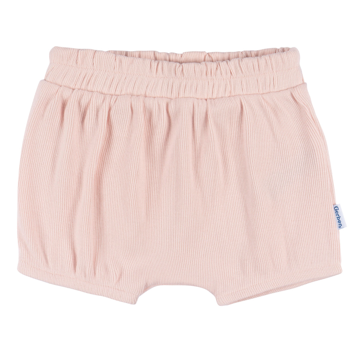 2-Piece Baby Girls Crystal Pink Bodysuit and Shorts Set, view 6
