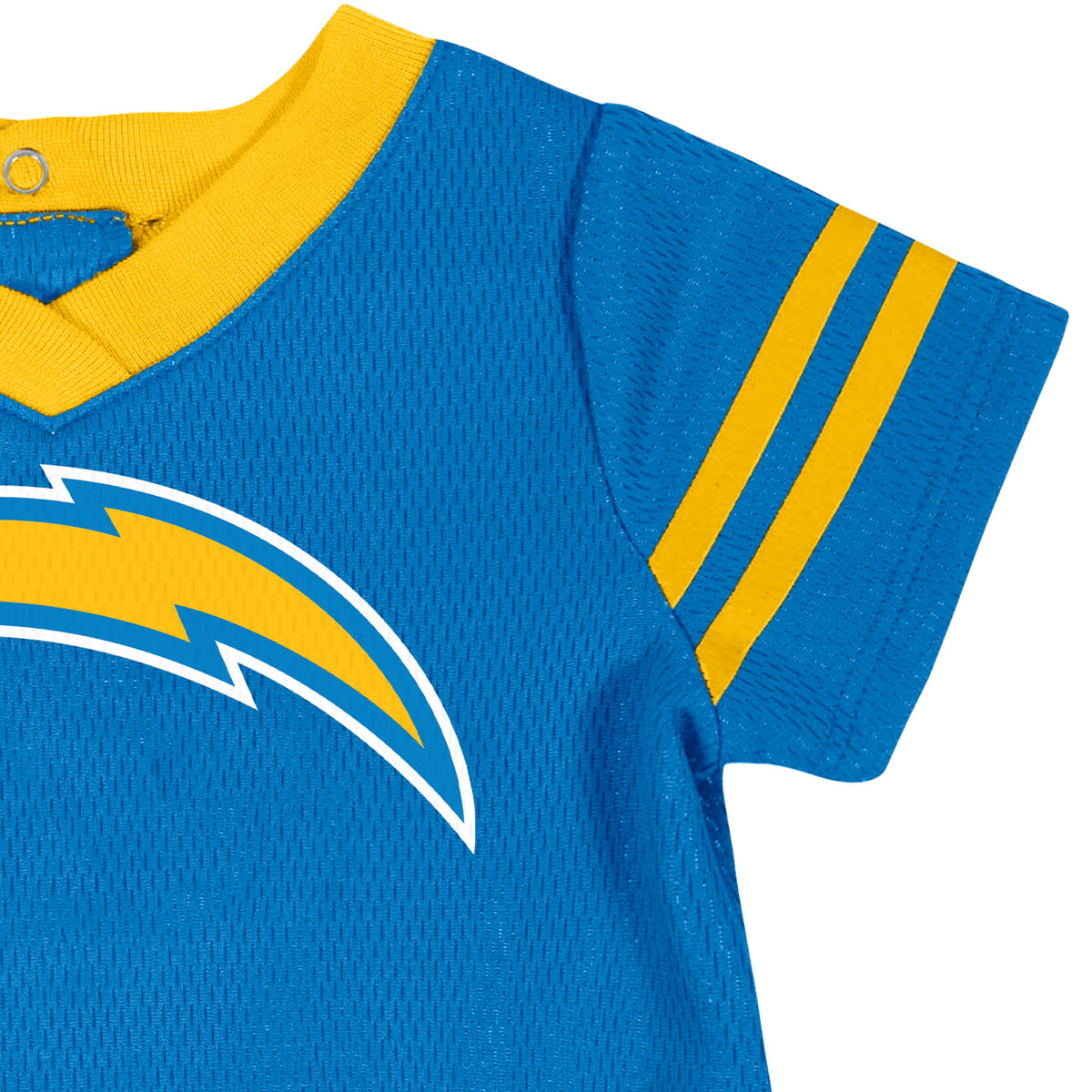 2-Piece Baby Girls Chargers Dress & Diaper Cover Set, view 4
