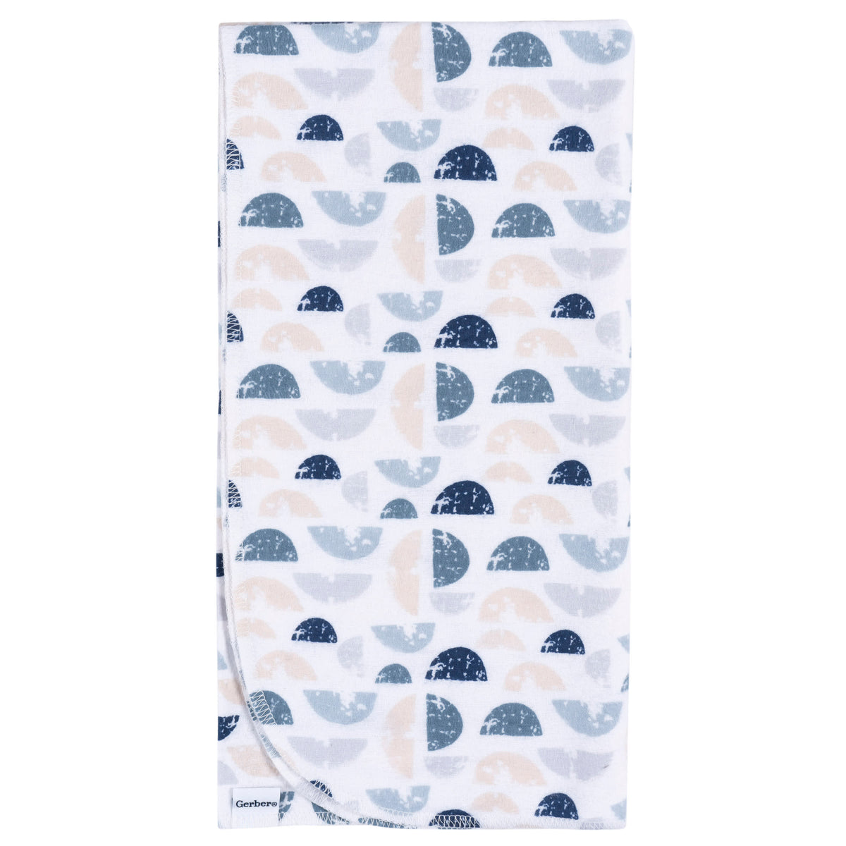 4-Pack Baby Boys Coastal Calm Flannel Blankets, view 3