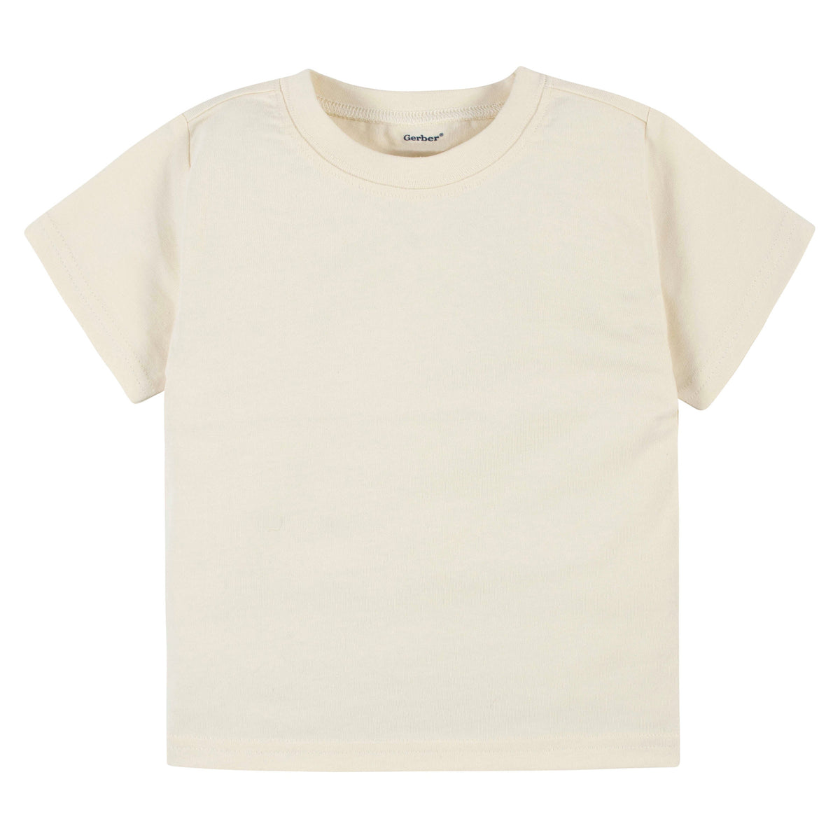 5-Pack Natural Short Sleeve Premium Tees, view 3