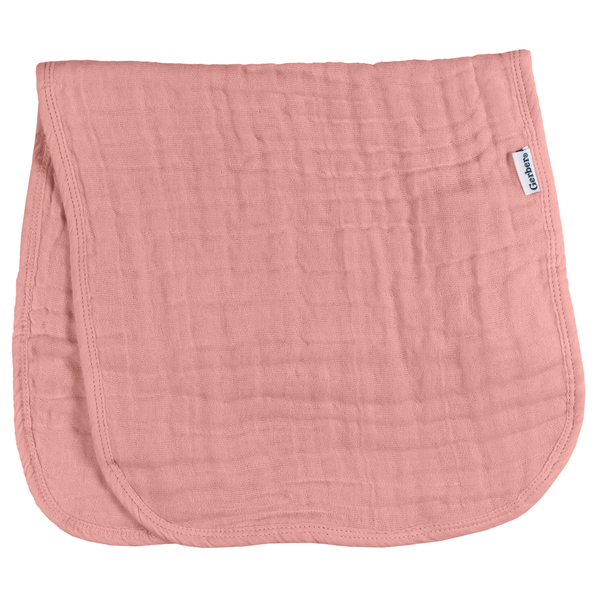 6-Pack Baby Girls Multi Rainbow Muslin Burpcloth, view 2