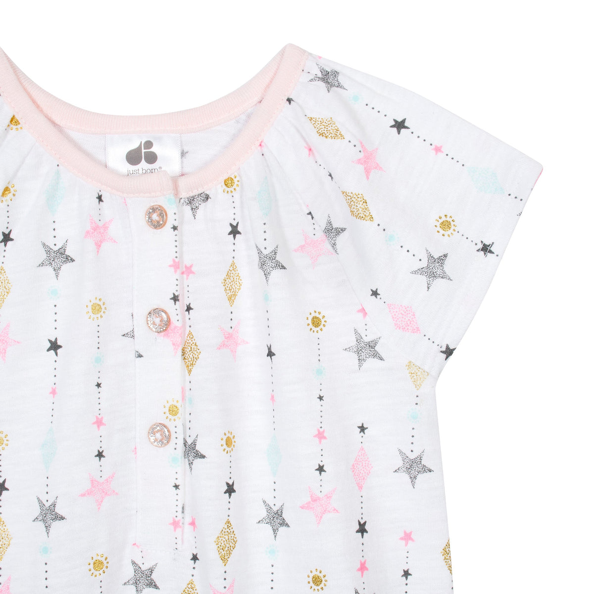 Baby Girls Love & Sugar Romper, view 2