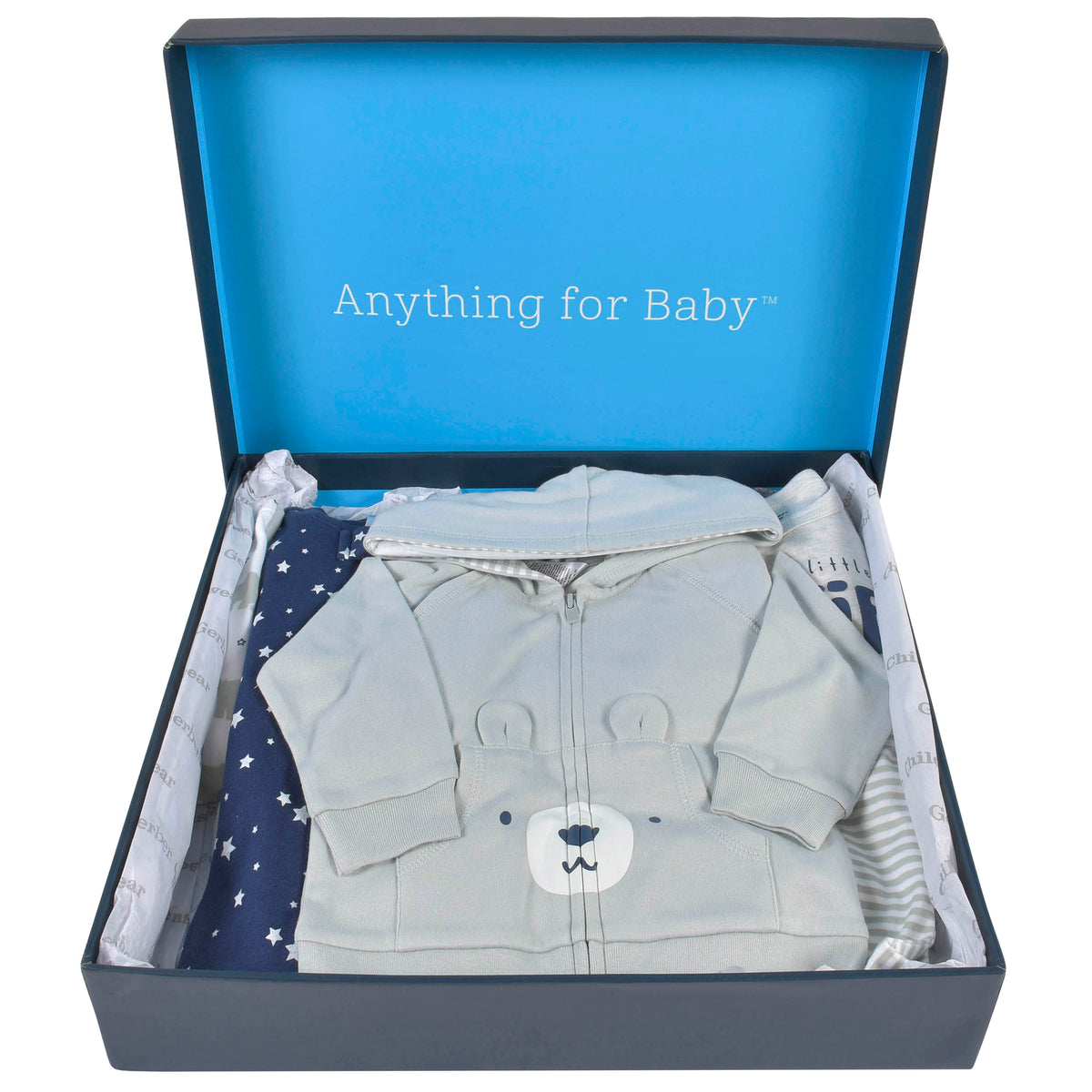 14-Piece Baby Boys Bear Playwear Gift Set, view 2