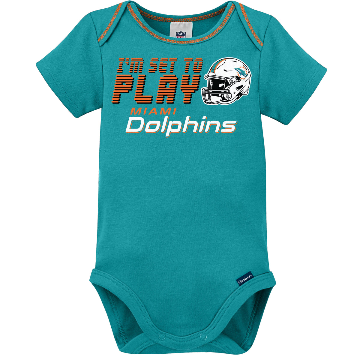 3-Piece Baby Boys Dolphins Bodysuit, Sleep 'N Play & Cap Set, view 4