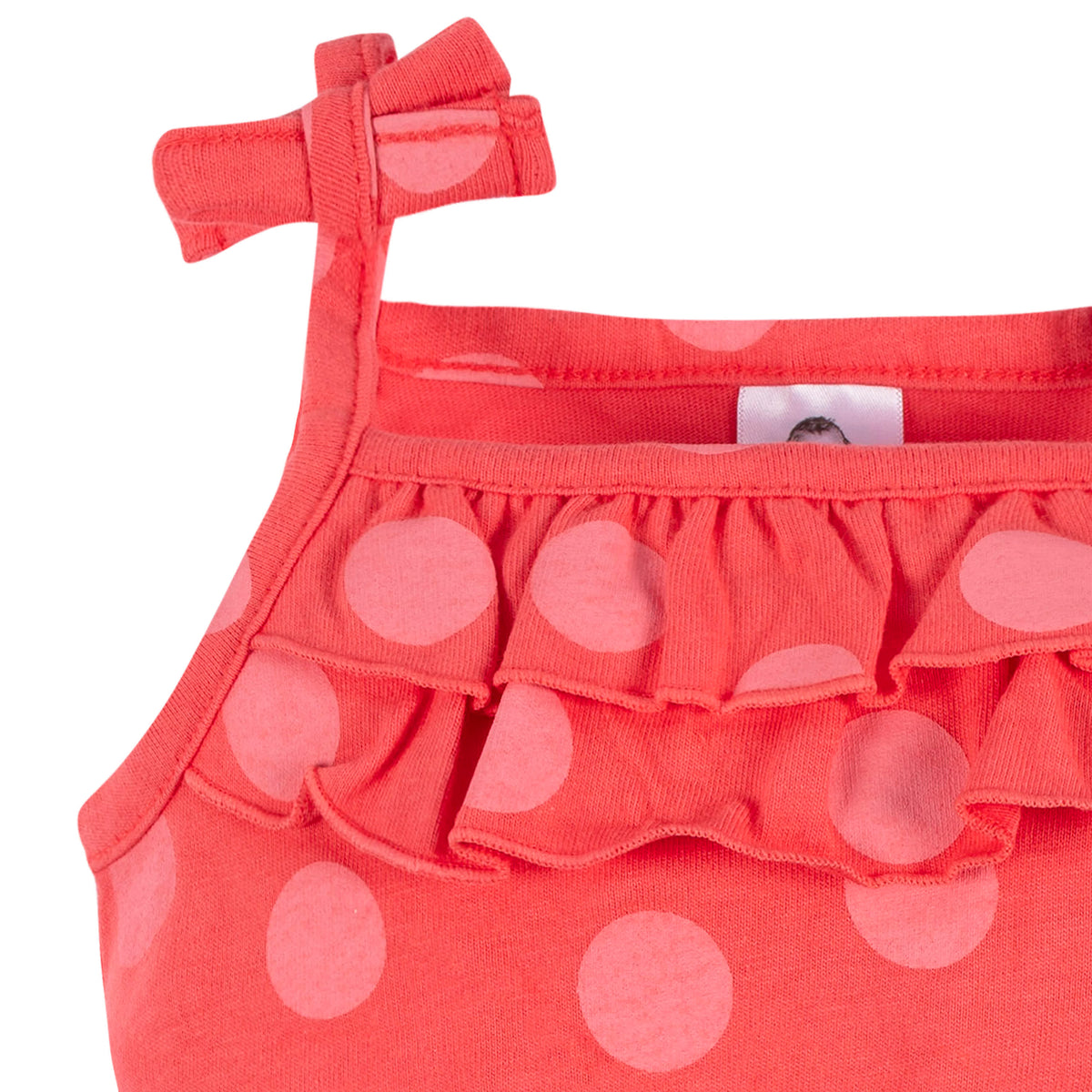 2-Pack Baby & Toddler Girls Rainbow Dreams Tank Rompers, view 3