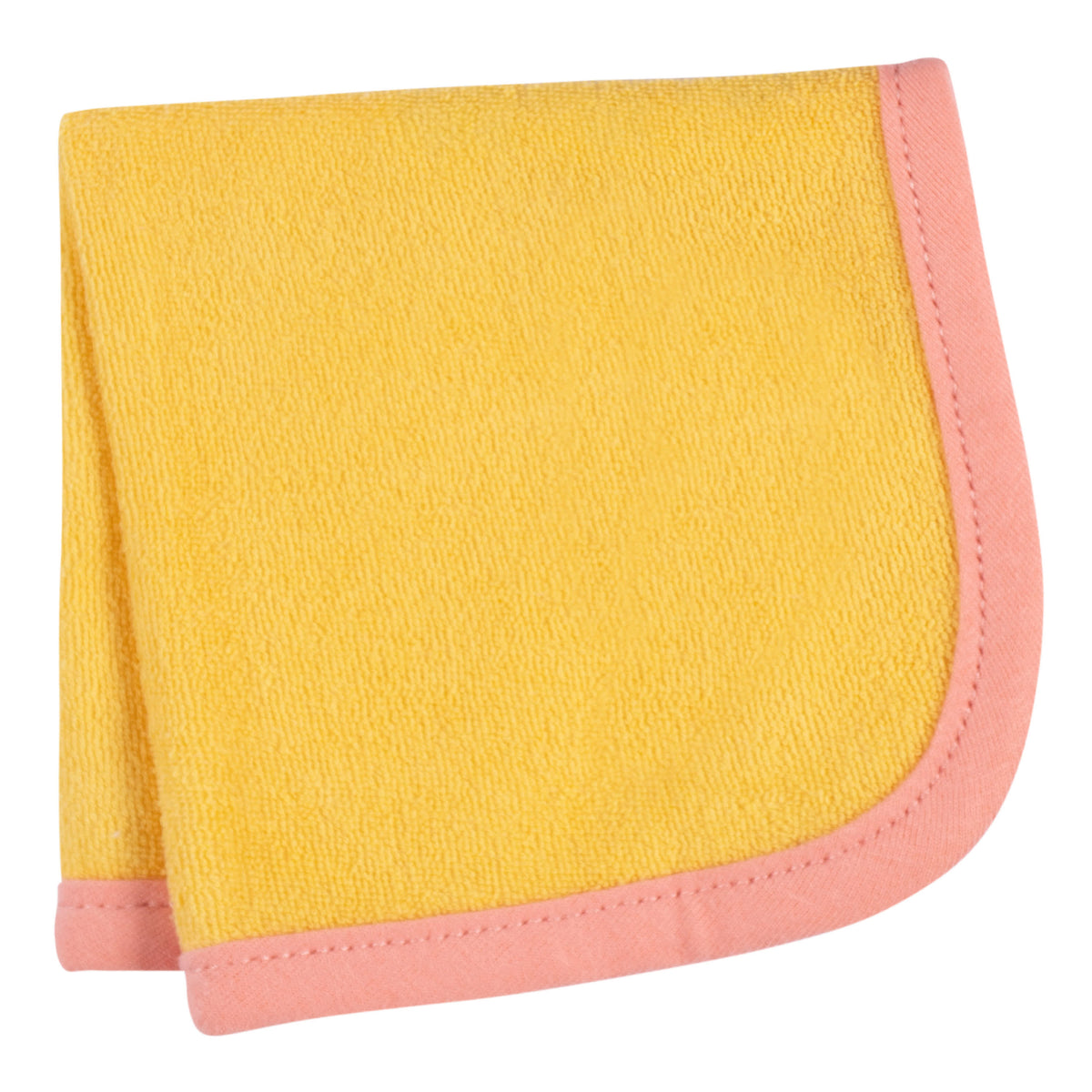 4-Pack Baby Girls Kitty Floral Hooded Towel and Washcloths, view 6