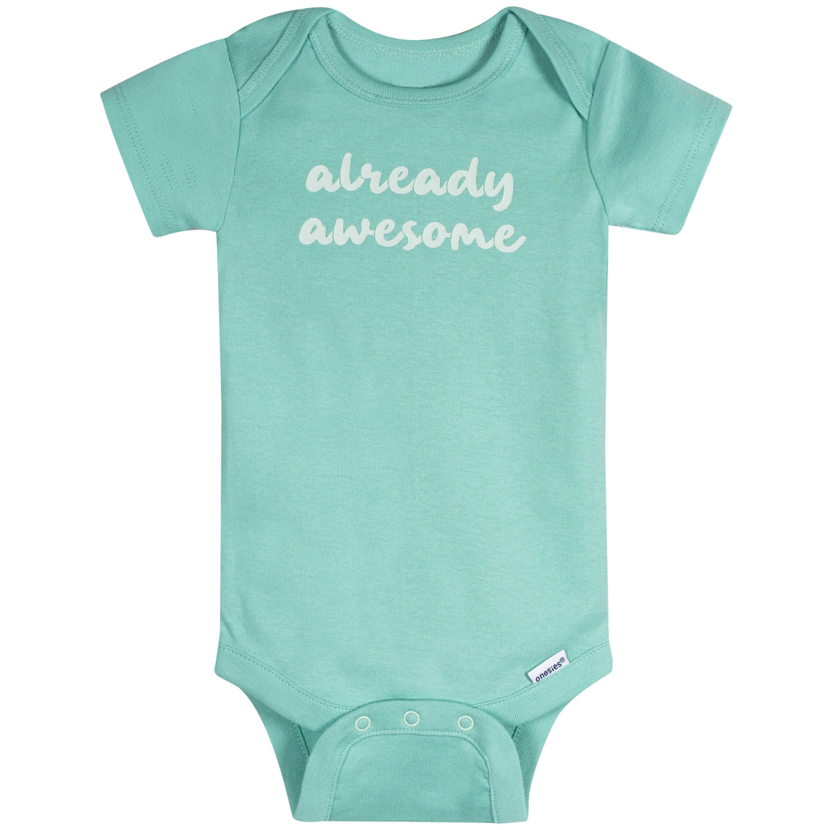 8-Pack Baby Girls Super Happy Onesies Bodysuits, view 6