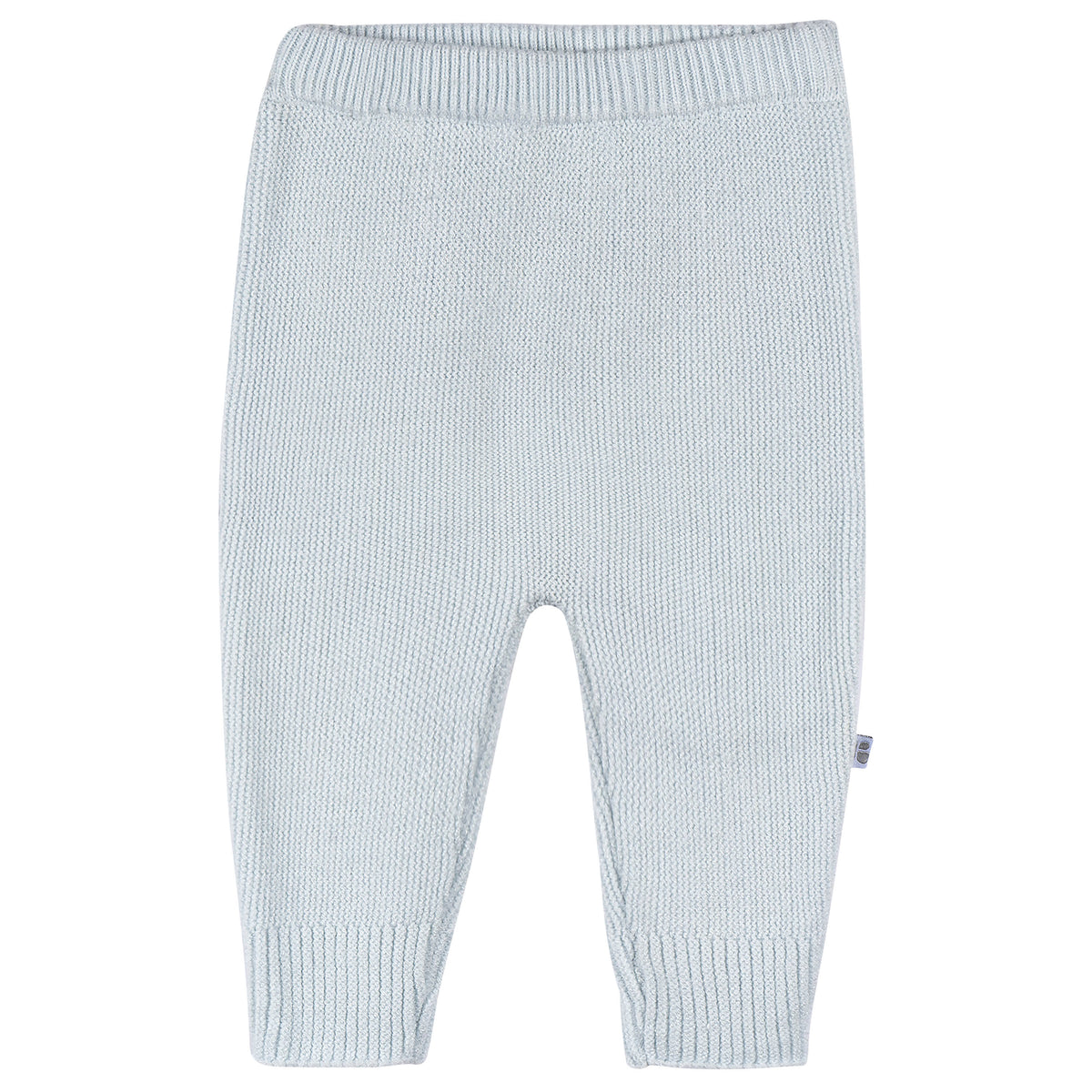 2-Piece Baby Boys Blue Sweater Knit Set, view 2