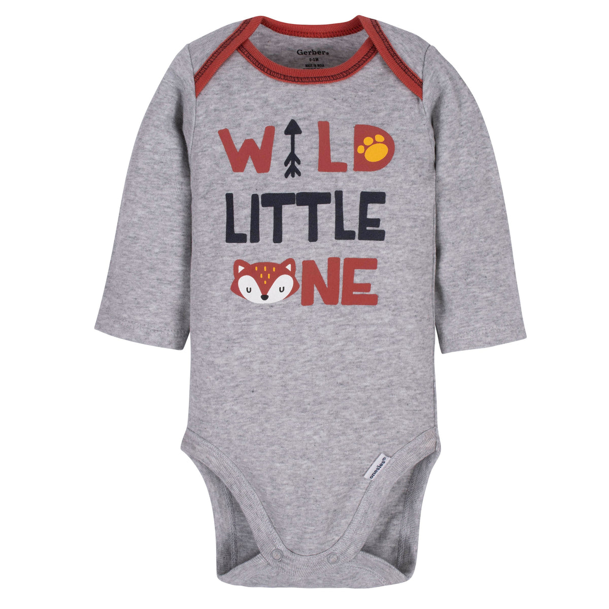 3-Piece Baby Boys Fox Bodysuit, Pant, & Cap Set, view 2