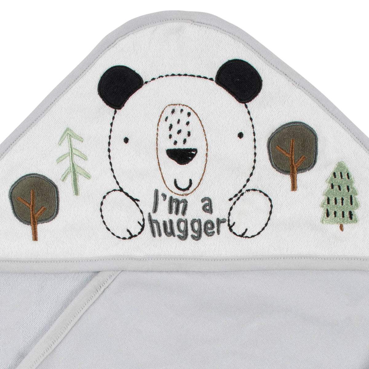 12-Piece Baby Neutral Bear Hooded Towels & Washcloths Set, view 3