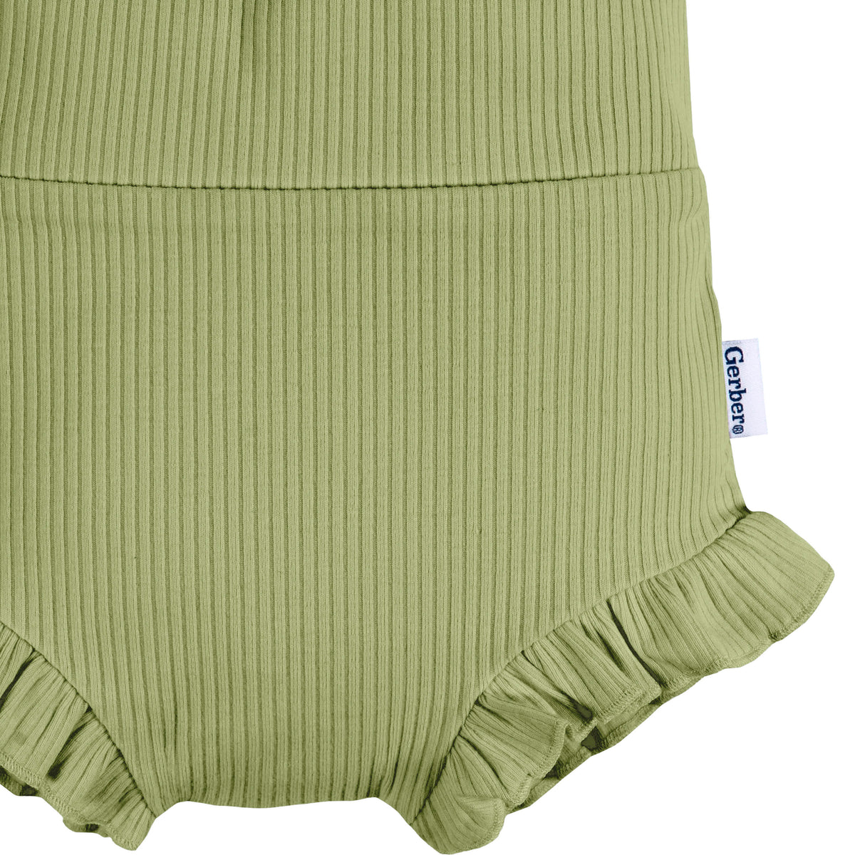 3-Pack Baby Girls Floral/Yellow/Green Bubble Short, view 3