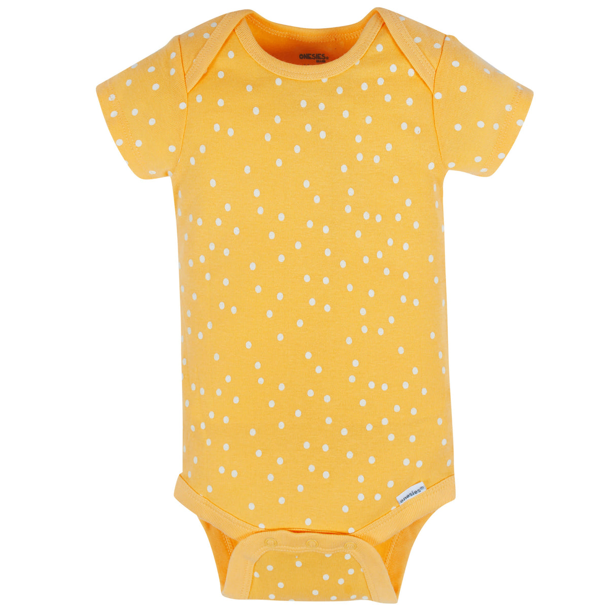 8-Pack Baby Girls Floral Fox Short Sleeve Onesies Bodysuits, view 8