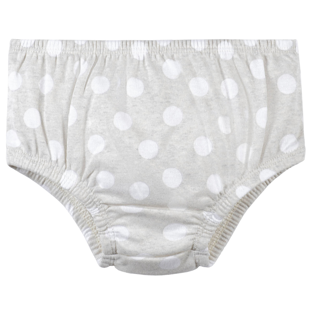 3-Piece Baby & Toddler Girls Dots Of Rainbows Dress, Diaper Cover & Headband Set, view 4