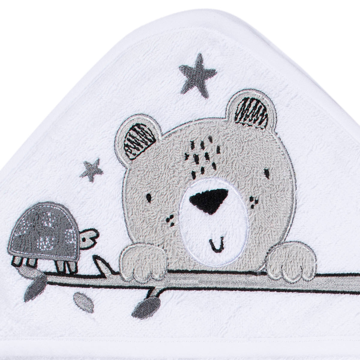 2-Pack Baby Boys Bear Hooded Towel, view 6