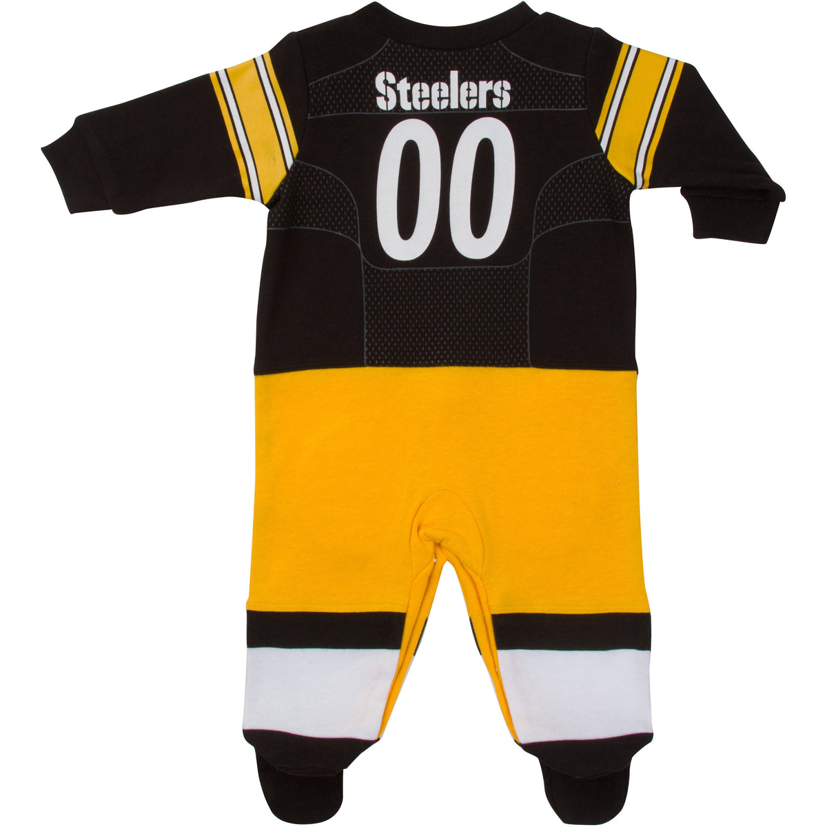 NFL Baby Boys Steelers Footed Footysuit, view 2